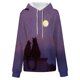 thumbnail image 2 of Gibobby Sudaderas con cremallera para mujer Sudadera con capucha para mujer, suéter con estampado de , sudadera de manga larga, camisas, Tops informales Vintage （Q， S), 2 of 4