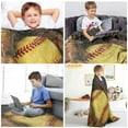 thumbnail image 5 of Softball Blanket Softball Gift for Girls Boys, Flannel Soft Warm Plush Sport Throw Blanket for Kids Teen Softball Lovers All Season Couch Sofa Bed Living Room Home Decor(30"x40"), 5 of 8