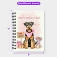 thumbnail image 5 of Happy Mother's Day Airedale Terrier Love Dog Mom Heart Flower Spiral Bound Journal Dale Waterside Dog Lover 5x7in Spiral Notebook - 12004, 5 of 5