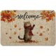 thumbnail image 1 of Autumn Doormat Cat Maple Leaf Rugs Autumn Harvest Doormat Thanksgiving Home Kitchen Decoration Floor Door Mats 20 x 31.5 Inch, 1 of 4