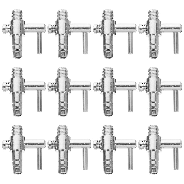 Miangastore 30PCS Per Set Fish Tank Oxygen Pump Aquarium Joint Splitter With Switch