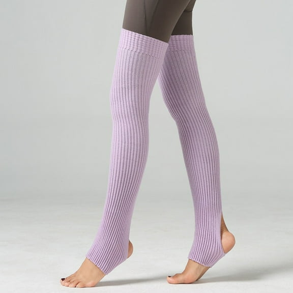 FELTECHELECTR Lavender Wrinkle Resistance Socks 1 Pair Perfect for and Yoga Sport