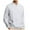 Mens Hoodies & Sweatshirts White, variant on S-5X Plus Size Sweatshirts for Men Big & Tall Fleece Lined Long Sleeve Shirts with Zipper and Pocket Solid Color Thermal Mock Neck Sweatshirt Tops