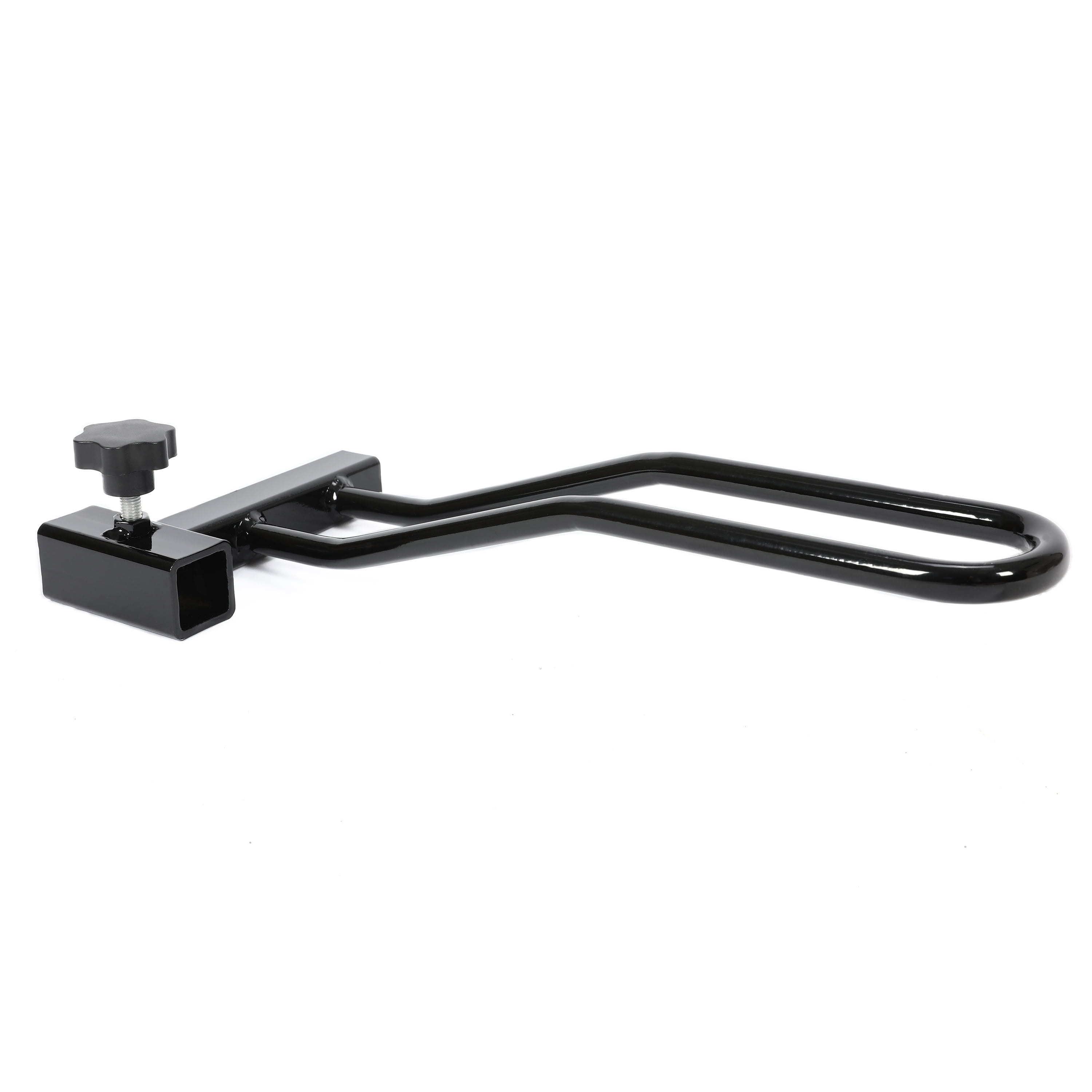 Kojem Universal Electric Bike Carrier Rack Hitch Rear Mounted Bicycle Platform Style for Trucks SUVs Fits Up to 80lbs Capacity - Max 3.25 In. Tire Carrier Rack