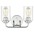 thumbnail image 4 of Miseno Ml65752 Mia 2 Light 12" Wide Bathroom Vanity Light - Nickel, 4 of 5