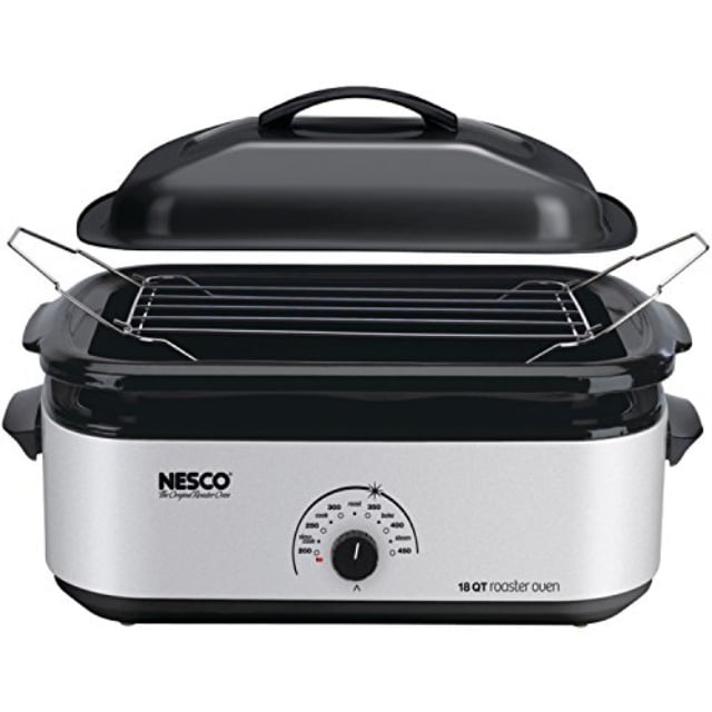 Nesco 481847 18 qt. Roaster Oven Silver finish