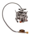thumbnail image 3 of Mini Camping Stove, High Combustion Rate Rapid Heating 3500W Three Core Head Camp Stove  For Hiking, 3 of 8