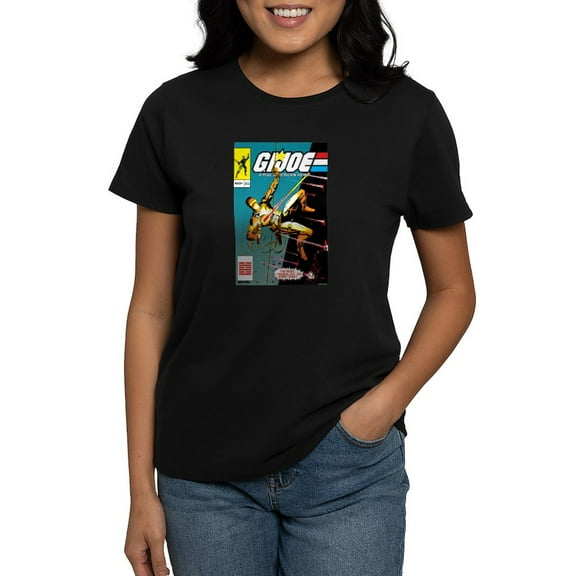 CafePress - G.I. Joe Silent Interlude Women's Value T Shirt - Women's Traditional Fit Dark T-Shirt