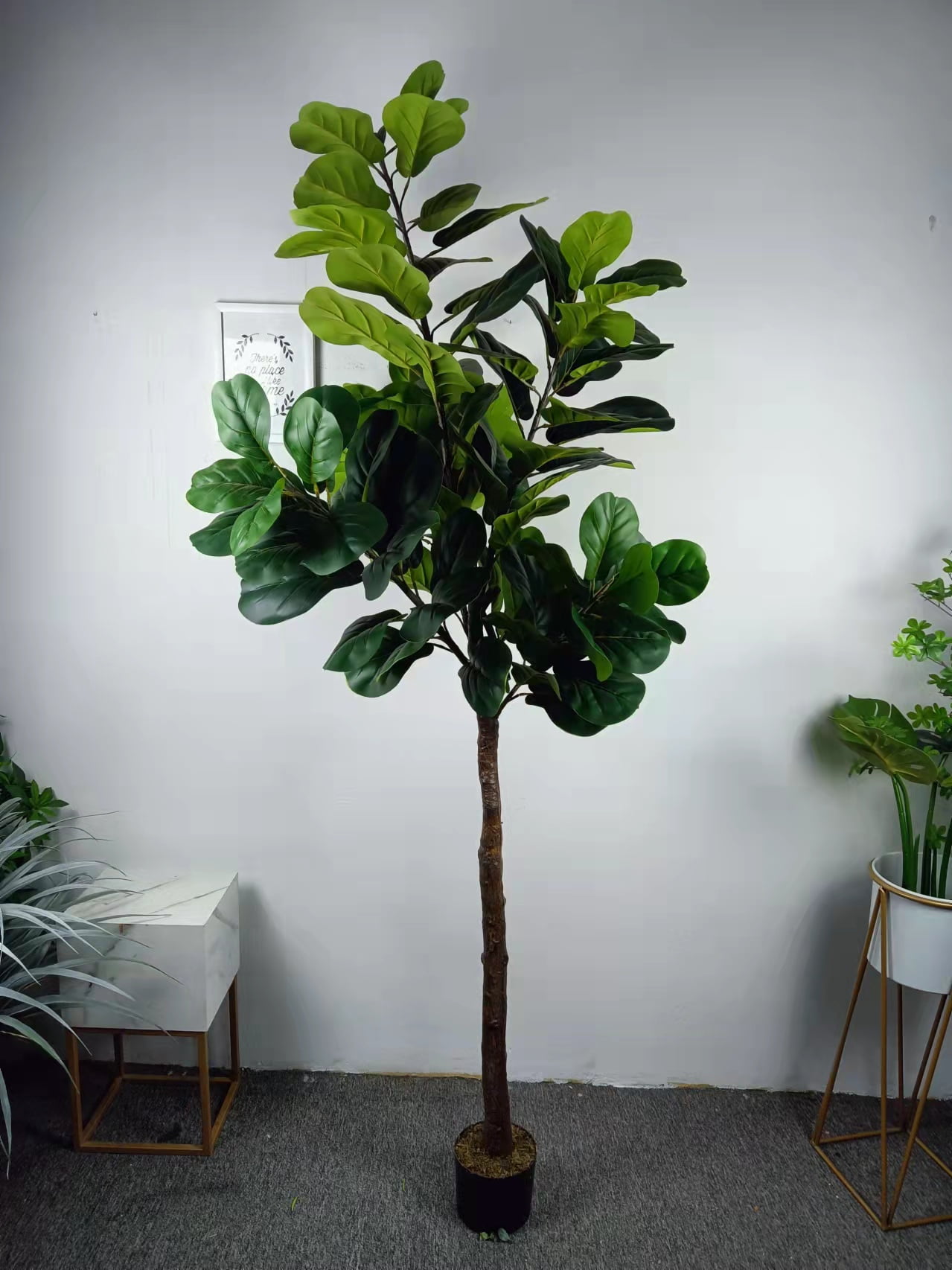7 ft Artificial Plant Banyan Trees for Home Decor Indoor Outdoor Fake