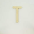 thumbnail image 1 of Package of 1, 6 Inch X 3/4" Baltic Birch "T" Wood Letters In The Century Gothic Font | Thick | Upper Case For Art & Craft Project, Made in USA, 1 of 1