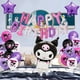 thumbnail image 2 of Conjunto de globos de fiesta Kawaii Sanrio Kuromi, decoraciones de fiesta de dibujos animados Kuromi, suministros de fiesta temáticos, regalos de vacaciones para niñas y niños, 2 of 5