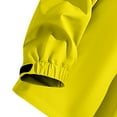 thumbnail image 6 of MELDVDIB Mens Zip-Up Hoodies Windbreaker Waterproof Jackets Outdoor Mountaineering Solid Color Hooded Coats Tops Fall Winter Long Sleeve Travel Outfits Yellow 4XL, 6 of 8