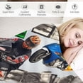 thumbnail image 3 of HENGT Dirt Bike Blanket Soft Cozy Motorcycle Blanket Motorcycle Gifts for Toddler Women Men Motorbike Extreme Sport Lover Gifts Motocross Rider Blanket for Couch Bed Outdoor for Kids/Child, 3 of 6
