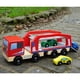 thumbnail image 1 of Camión transportador de coches de Juguetes remolque de dos pisos de Tractor con 4 modelos de coches perfke Camión de dos pisos, 1 of 8
