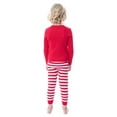 thumbnail image 3 of Sesame Street Unisex Family Christmas Santa Elmo Sleep Pajama Set, 3 of 6