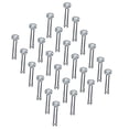 thumbnail image 2 of Piercing del cuerpo Sunnimix Anillos del perno prisionero de la nariz de acero 24 piezas Blanco, 2 of 6