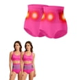 thumbnail image 2 of ibiyaun 2PCS 4-in-1 Micro-Particle Sculpting Fat-Burn Shorts, High Waist Shapewear Yoga Pants Shorts, 2 of 5