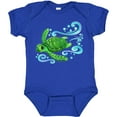 thumbnail image 3 of Inktastic Sea Turtle Swimming Boys or Girls Baby Bodysuit, 3 of 5