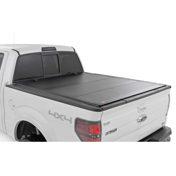 Rough Country Hard Flip-Up Bed Cover for 2004-2014 Ford F-150 | 6'7" - 49214650