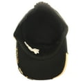 thumbnail image 6 of SILVERFEVER Women's Military Cadet Cap Hat - Patch Cotton - Studded & Embroidered (Black, Guns & Cross), 6 of 7