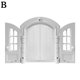 thumbnail image 1 of Nueva caseta para gatos, puerta para gatos, agujero para perros, sin solapa, tope de puerta, puerta para mascotas, estilo francés, entrada y salida libre para mascotas, puerta doble, 1 of 6