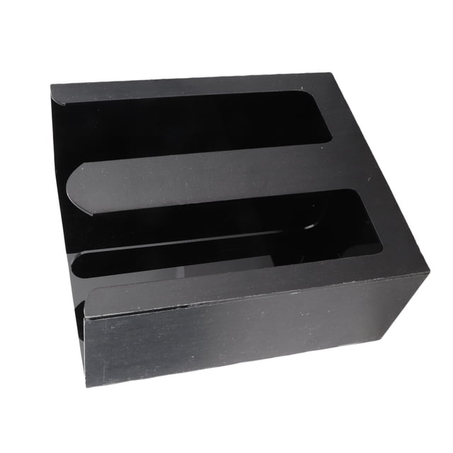 Porta Vasos de Papel Desechables Estante de Almacenamiento de Botellas inclinadas de PlásTiCO para Tija de Té Con Leche de Café