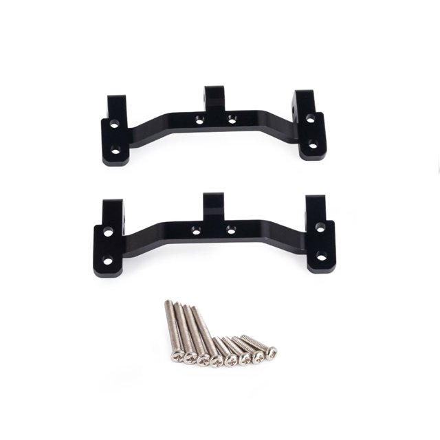Servos de dirección asiento Directo Cambio de instalación Hábil Diseño único Reemplazo de estabilidad del modelo RC Pragmatic para D90 Negro 2 piezas Inevent FN001319-02