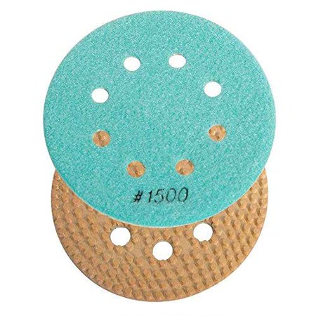 

Specialty Diamond BRTD61500 1500 Grit 6 Thin Dry Pad for Orbital Sanders