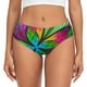 thumbnail image 1 of Fotbe Multicolored Beautiful Flower Calzones Estampados para Mujer – Ropa Interior de Algodón, Cómoda, Suave y Elástica-Large, 1 of 6
