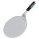 thumbnail image 2 of Pala redondeada para pizza, 1 pieza de pala para hornear pizza de acero inoxidable, bandeja de transferencia para hornear, experiencia incomparable, 2 of 8