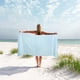 thumbnail image 5 of Juego de 6 toallas de playa Eliamo de algodón turco, 91 x 181 cm, color azul, 5 of 7
