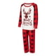 thumbnail image 3 of Pijama navideño familiar a juego Fiomva, pijamas navideños para mujer, hombre y niño, ropa de dormir con estampado de letras, 3 of 8