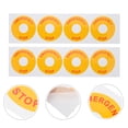 thumbnail image 3 of 8pcs Emergency Stop Warning Label Sticker Warning Emergency Stop Sign Decal, 3 of 8