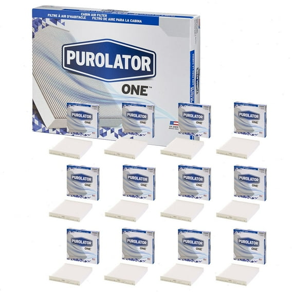 12 pc Purolator ONE C31412 Cabin Air Filters for HVAC Heating Ventilation Air Conditioning Vent Filters