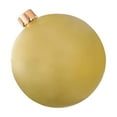 thumbnail image 2 of Chmadoxn Christmas Inflatable Balls Yard Decorations, 24 Inch Giant PVC Inflatable Christmas Decorated Ball Ornaments, Outdoor Large Xmas Blow Ball Decorations for Outside Holiday Yard Decorations, 2 of 5