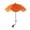 Orange, variant on Scenario Sunshade Pushchair Universal Parasol Portable Sun With An Handle Rotating And Tilt For Round Or Oval Tube Baby Pram Umbrellas in Umbrella Light Weight Umbrella Retractable Inverted Umbrellas