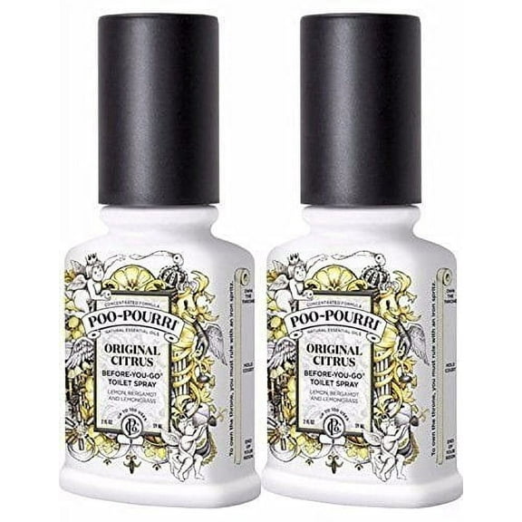 Poo-Pourri Bathroom Spray, Before-You-Go, 1.4 Ounce (2 Count)