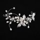 thumbnail image 2 of Accesorios para el cabello de boda para mujeres, novias, bodas, enredaderas de cristal, tocados de hojas de flores, accesorios para el cabello de novia para mujeres y niñas, tocados de novia, 2 of 3