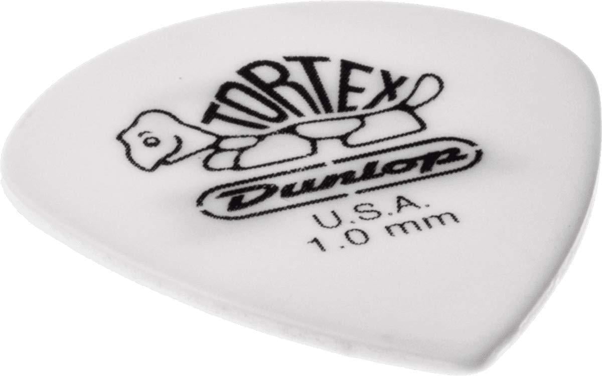 Jim Dunlop 478R1.0 Tortex White Jazz III, 1.0mm, 72/Bag