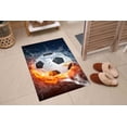 thumbnail image 4 of Man Cave Rug, Personalized Gifts Rug, Gift For The Home Rugs, Ball Rug, Salon Decor Rug, Gym Rug, Ball Fire Rug, Corridor Rugs, Entry Rug, 2'x3' - 60x90 cm, 4 of 7