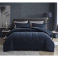 thumbnail image 1 of Juego de ropa de cama Maple&Stone Queen 7 piezas azul marino 249x249 cm, 1 of 6
