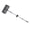 black, variant on Detachable Carbon Steel Beach Sand Sifter Tool for Shell Treasure Hunting Portable Metal Beach Collection Accessories