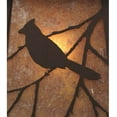 thumbnail image 6 of Meyda Tiffany 115358 7" W Stillwater Song Bird Hanging Wall Sconce - Silver, 6 of 6
