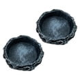 thumbnail image 2 of Plato De Agua Para Reptiles Yuyangstore 2 Piezas Plato De Alimentación De Resina, 2 of 8