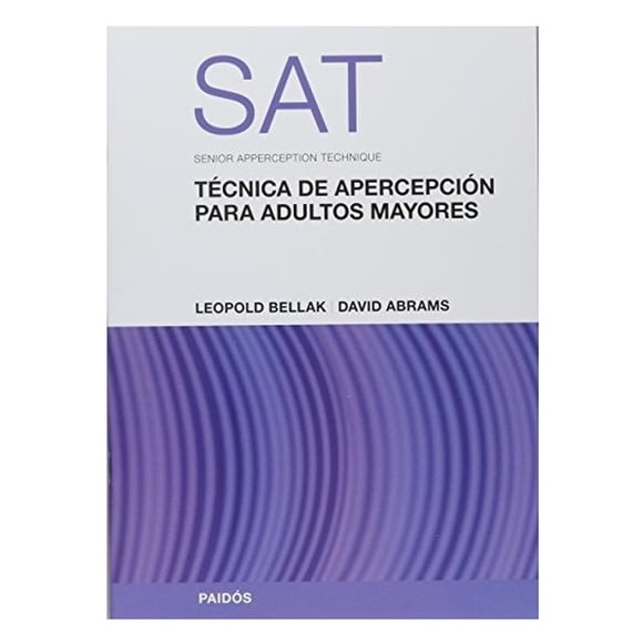 Sat- Tecnica De Apercepcion Para Adultos Mayores Paidós 9789501271010