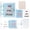 Blue, variant on 300 USD Savings Challenges Book, Saving Binder with 25 Pages Budget Envelope Envelopes for Budgeting Financial Planner Office Business,