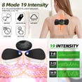 thumbnail image 3 of Unidad TENS y EMS inalámbrica inteligente, compatible con FSA y HSA, recargable, eléctrica, para tejido profundo, masajeador, terapia para aliviar el dolor de espalda, hombros, piernas, cuello y brazo, 3 of 5