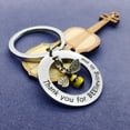 thumbnail image 3 of Bumble Bee Keychain Thank You for Believing in Me Keyring Gift Appreciation Gifts for Mother Grandma Mother-in-Law Grandpa Thank You Keychain Gift for Coworkers Friends, 3 of 4