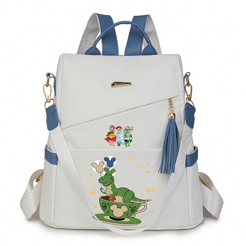 Juicy Couture Fashionable Zippered Backpack with Front Pocket