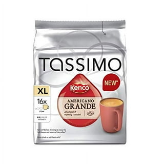 Tassimo Marcilla Cafe Largo Large Breakfast Coffee Capsules T-Discs 5 Pack,  80 Drinks